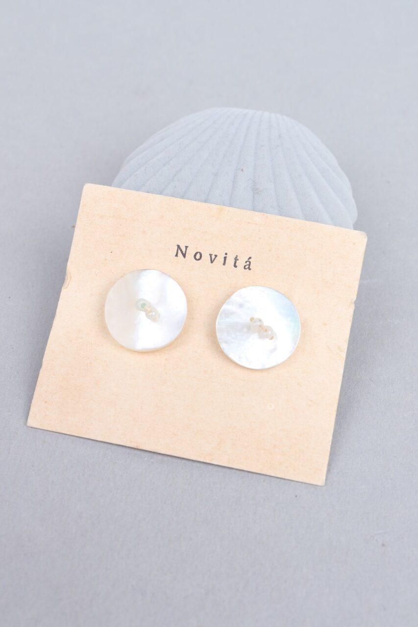 IMG_0046 (Custom) 1930-40s Mother of Pearl Clip Earrings (Never Used) - Afbeelding 1