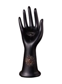 Antique Style Black Hand Ring Holder - Image 6