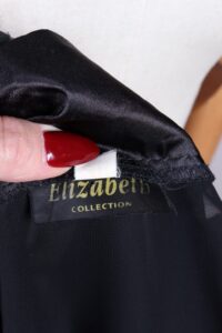 Black Sheer Cropped Blouse Jacket | S-M - Image 10