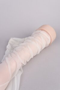 1950-60 Sheer Nylon Smocked Gloves - Image 8